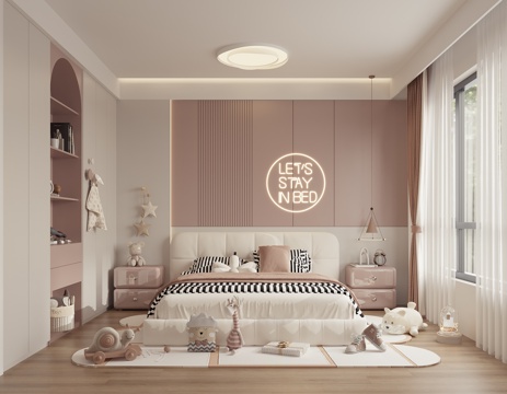 Modern kids Bedroom Daughter Room Princess Room