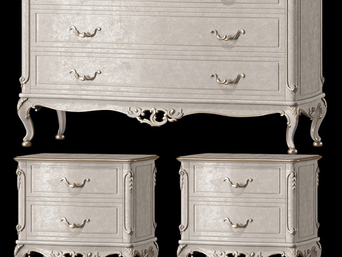 French Side Cabinet