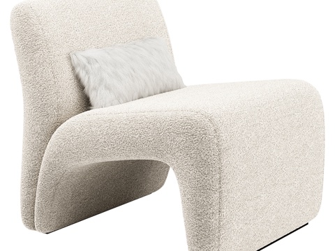 Modern Fabric Olena Lounge Chair