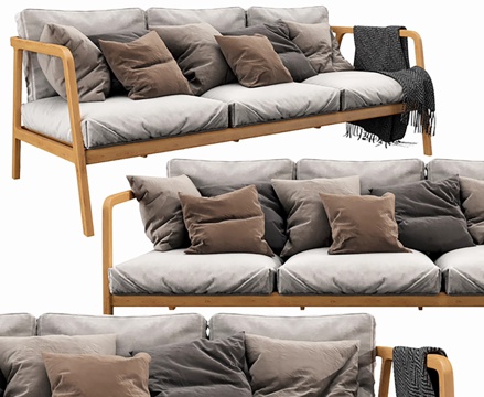 Sofa Couch Seat Casual Sofa