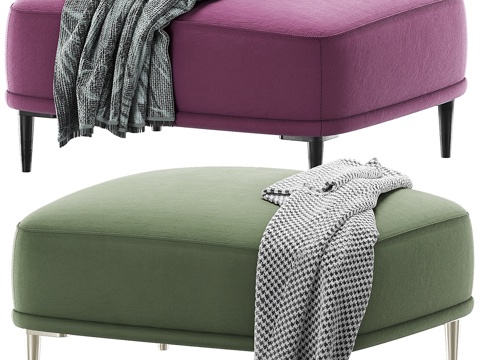 Modern Affordable Luxury Style Sofa Stool with Foot