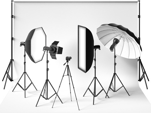 Photo Studio Kit Modern Photographic Equipment