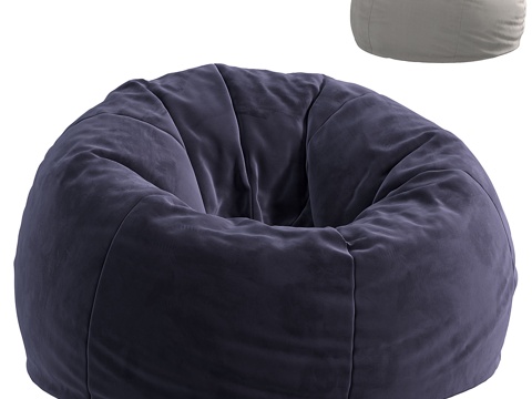 Modern Italian Cloth Beanbag