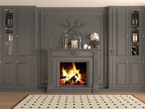 French Fireplace