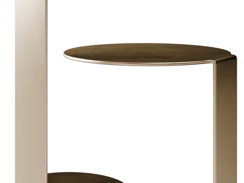 Modern Italian Affordable Luxury Style Metal Side Table