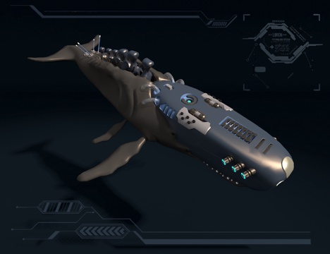 Bionic Technology Whale