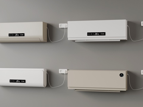 Modern wall-mounted air conditioner