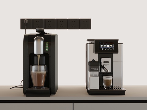 Modern coffee machine beverage machine