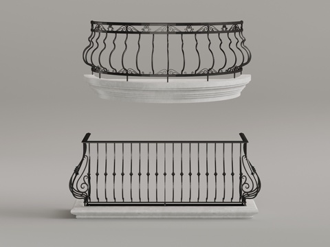 French Railing Wrought Iron Railing