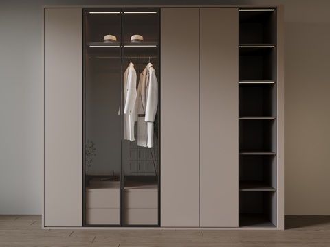 Modern wardrobe