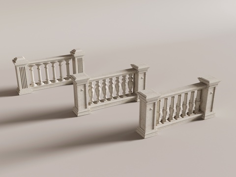 European-style vase column fence guardrail