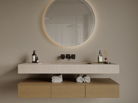 Quiet Ancient Bathroom Cabinet Sink Wash Basin