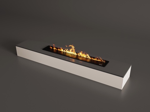 Modern Fireplace Electronic Fireplace Flame