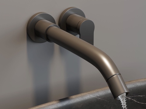 Faucet modern wall drain faucet