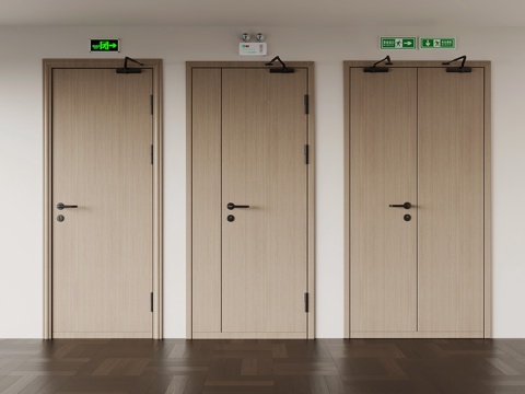 Modern fire door