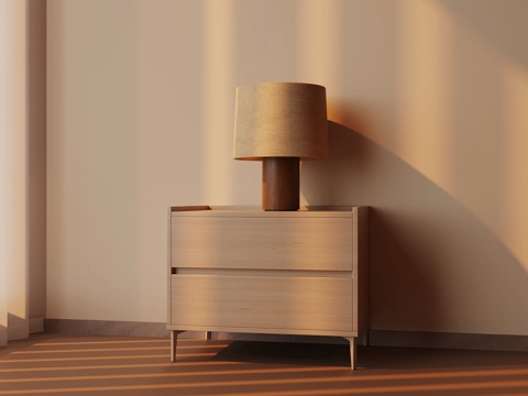 Modern simple bedside table lamp