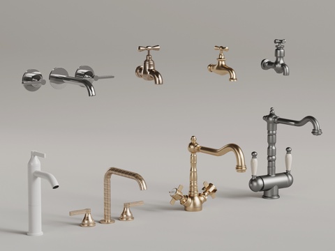 Modern faucet wall drain tap dopamine tap