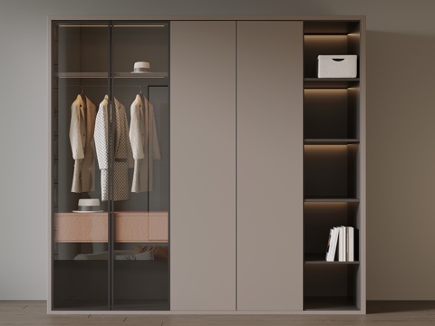 Modern wardrobe