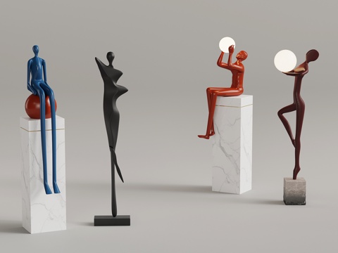 Modern Floor Sculpture Ornaments