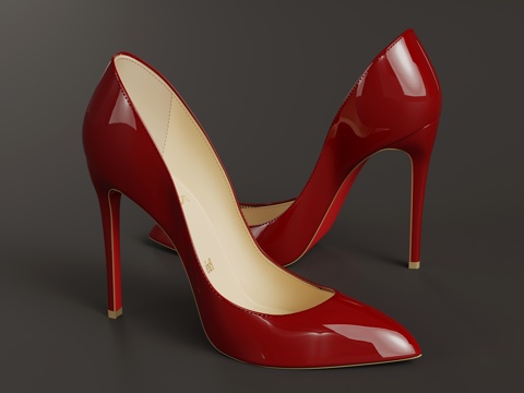 shoes modern ladies high heels red high heels