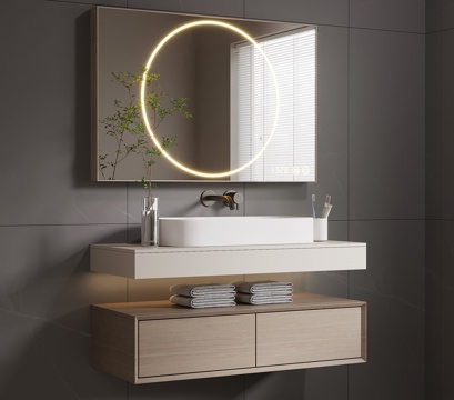 modern bathroom cabinet washstand