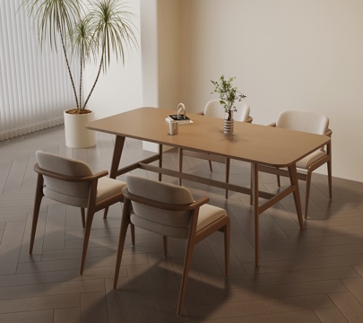 Modern Quiet Dining Table Chair