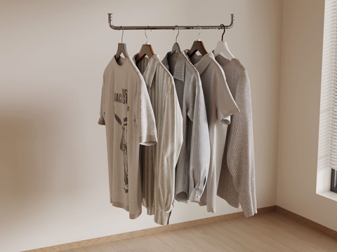 Modern Clothes Hanging Bar Clothing