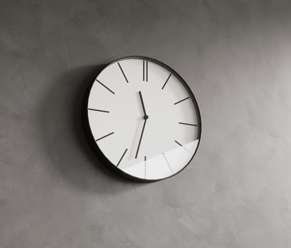 Modern simple clock wall clock wall ornaments