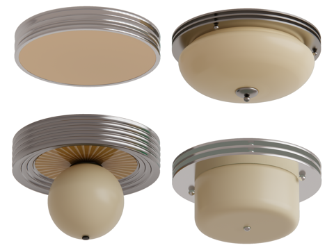 Modern Bauhaus Ceiling Lamp