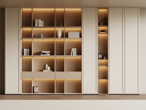 French Cream Style Bookcase