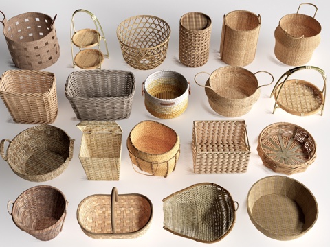 Modern Basket Bamboo Sketches Bamboo Basket Rattan Frame