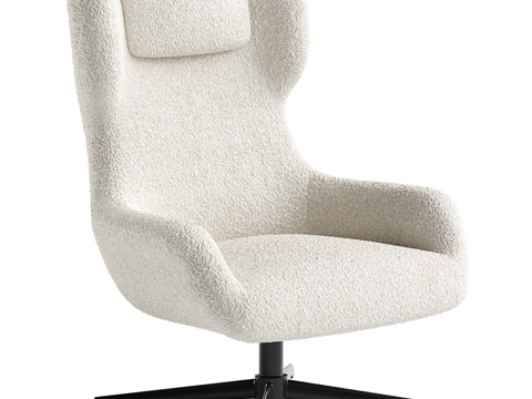 Modern Italian Zalina Swivel Armchair