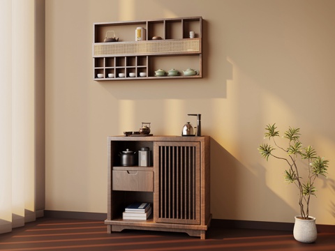 New Chinese Tea Cabinet Storage Cabinet