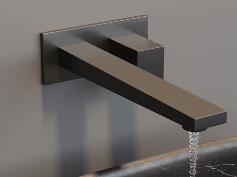 Faucet modern wall drain faucet