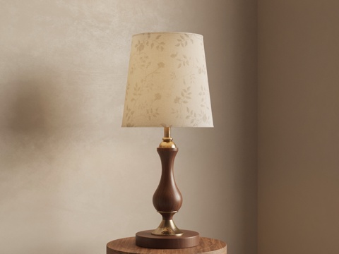 French Mid-century Style Table Lamp