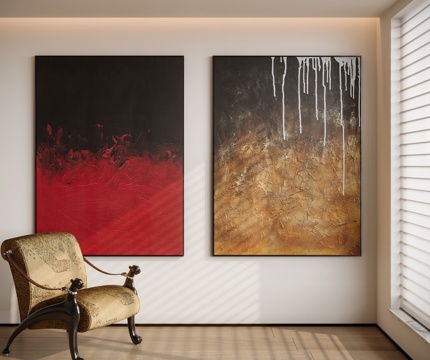 Modern minimalist decorative painting