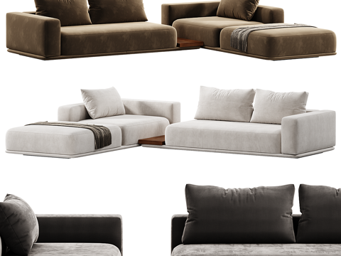 Modern Italian Minotti Horizonte Modular Sofa