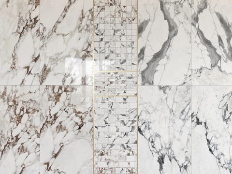 Rock slab marble tile material