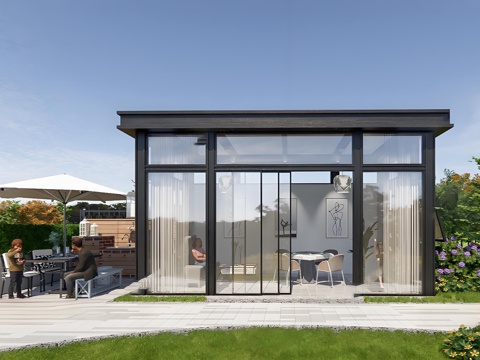 Outdoor sun room