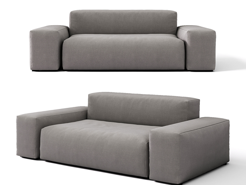 Modern Simple Double Sofa Double Sofa Simple Sofa Living Room Sofa Pillow