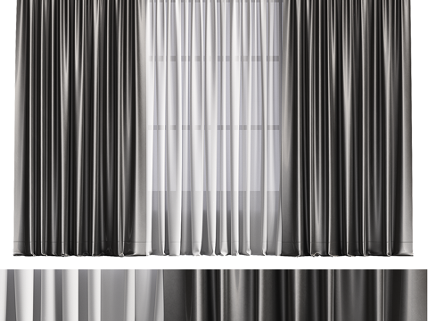 Modern Silk Curtains