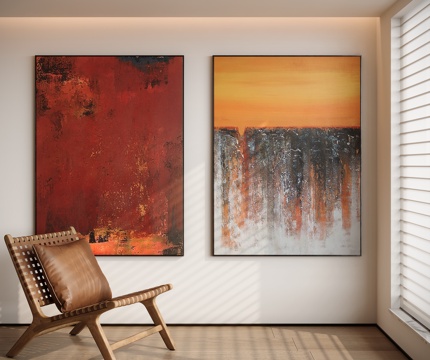 Modern minimalist decorative painting