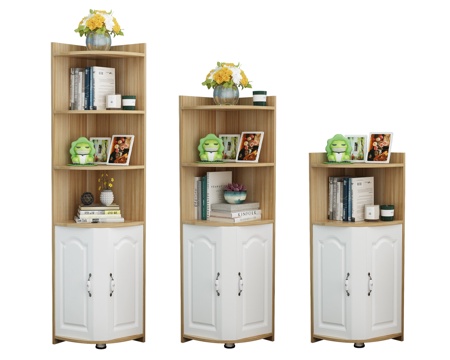 Modern corner cabinet