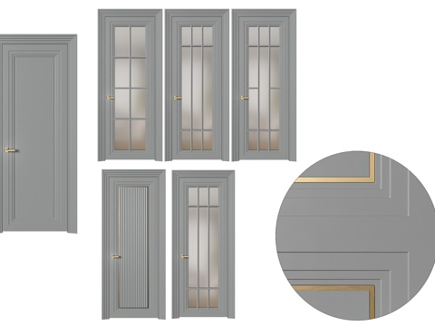 Modern Minimalist Room Door Door Minimalist Door Bedroom Door