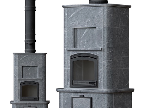 Fireplace Stone Stove