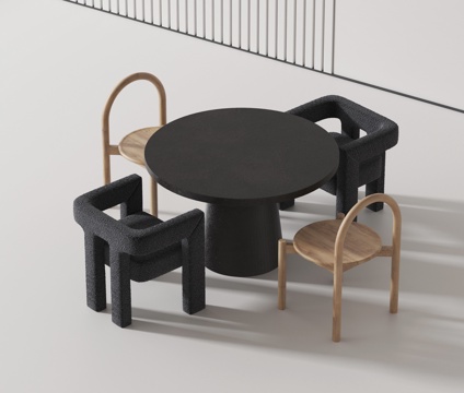 Modern leisure tables and chairs