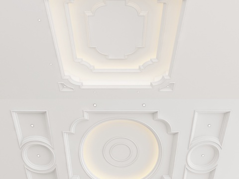 European-style ceiling