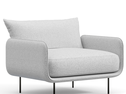 Modern Simple Single Sofa Single Sofa Simple Sofa Living Room Sofa Casual Sofa