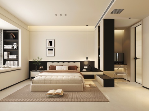 Italian Minimalist Bedroom