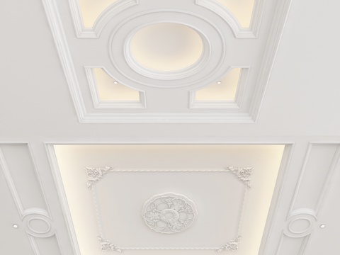 European-style ceiling